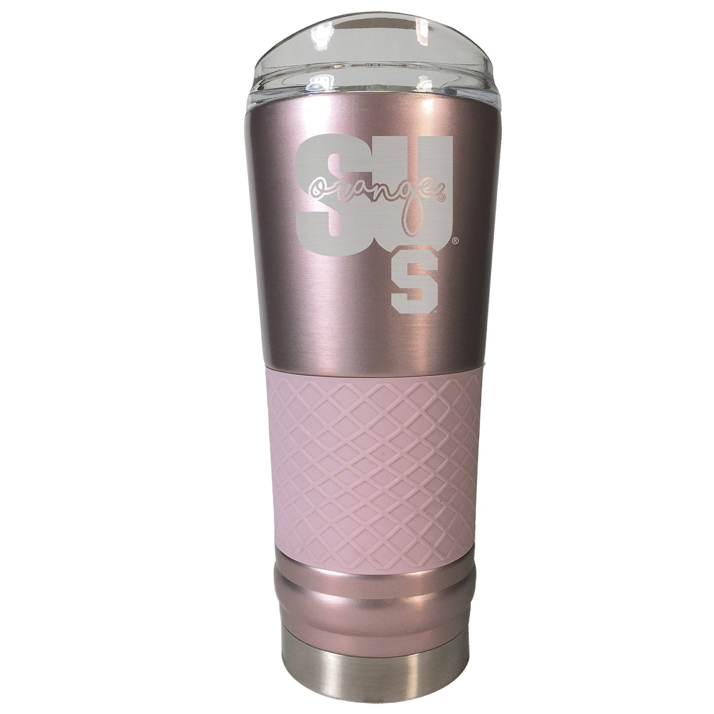 Syracuse Orange 24oz. Draft Rose Gold Tumbler