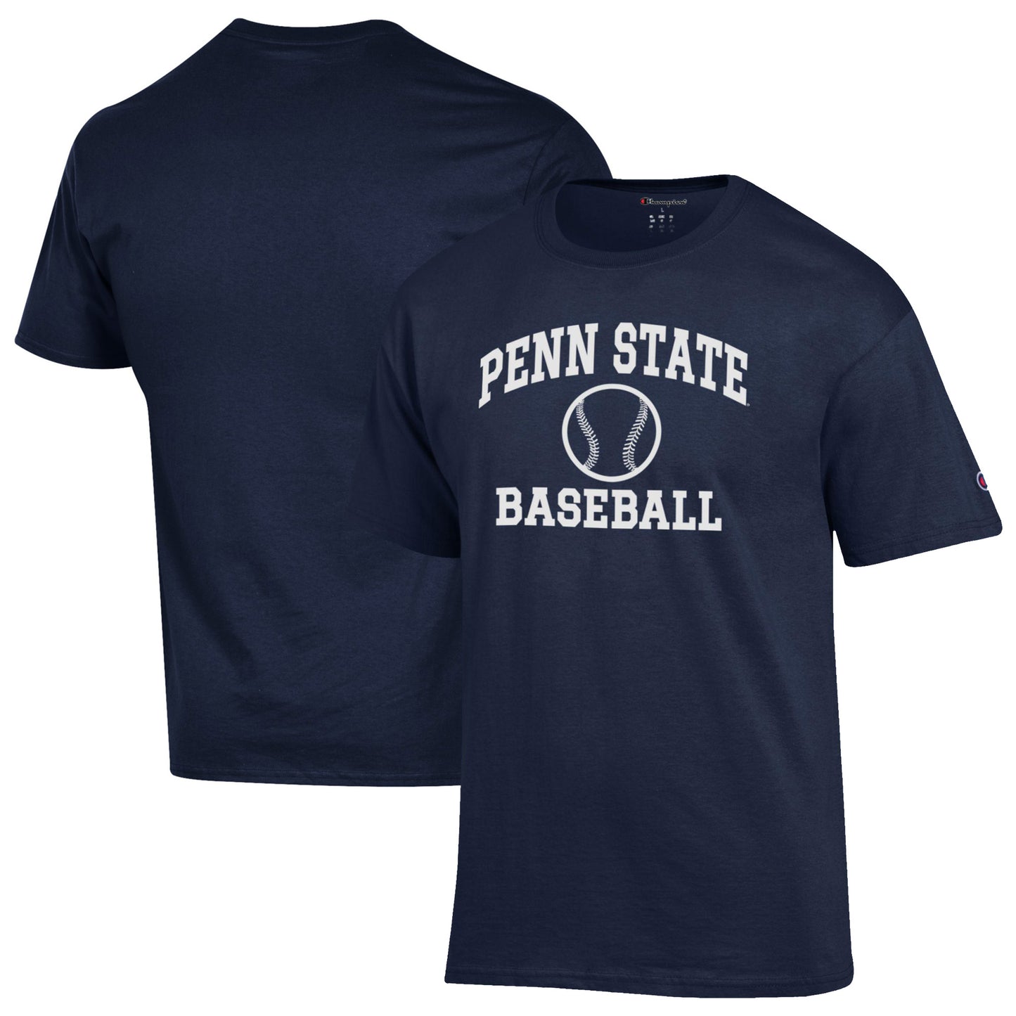 Men's Champion Navy Penn State Nittany Lions Baseball Icon T-Shirt