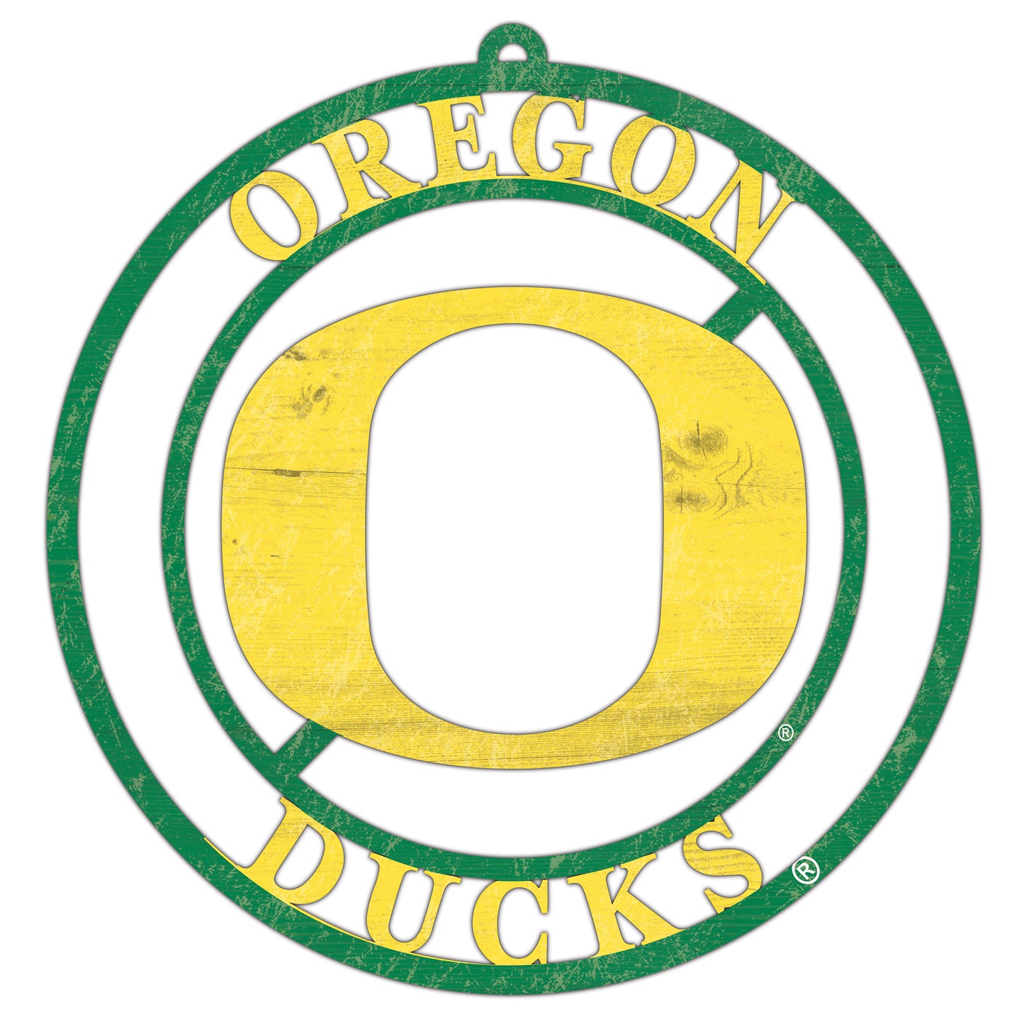 Oregon Ducks 16'' Team Color Logo Cutout