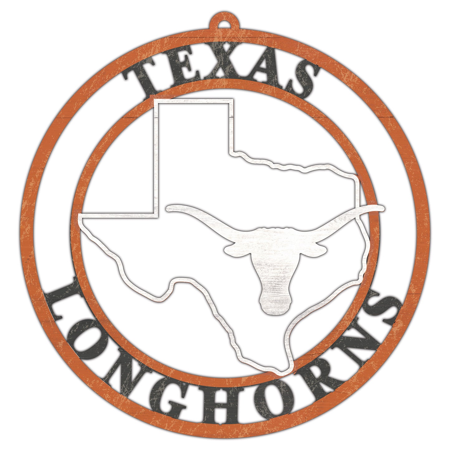 Texas Longhorns 16'' Team Color Logo Cutout