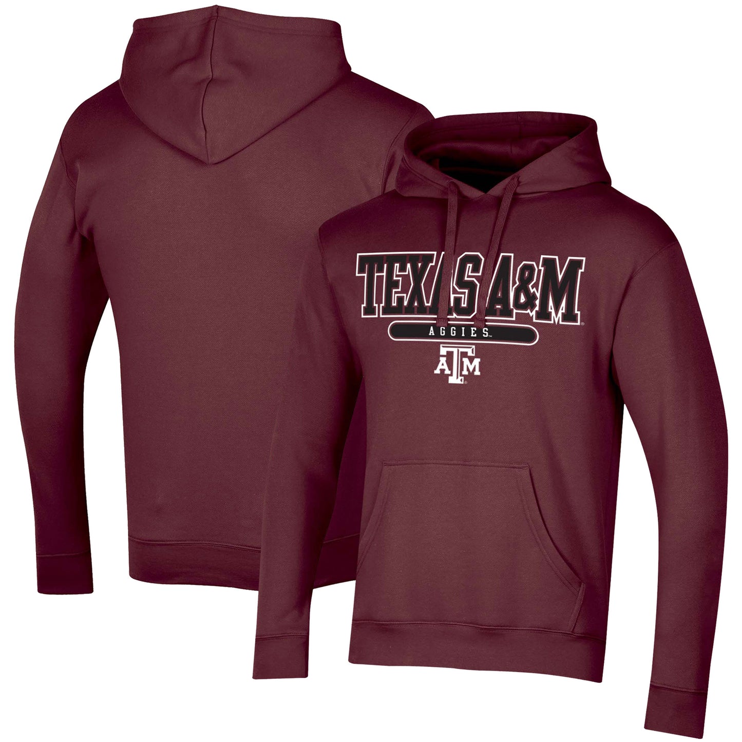 Men's Russell Maroon Texas A&M Aggies Team Pullover Hoodie