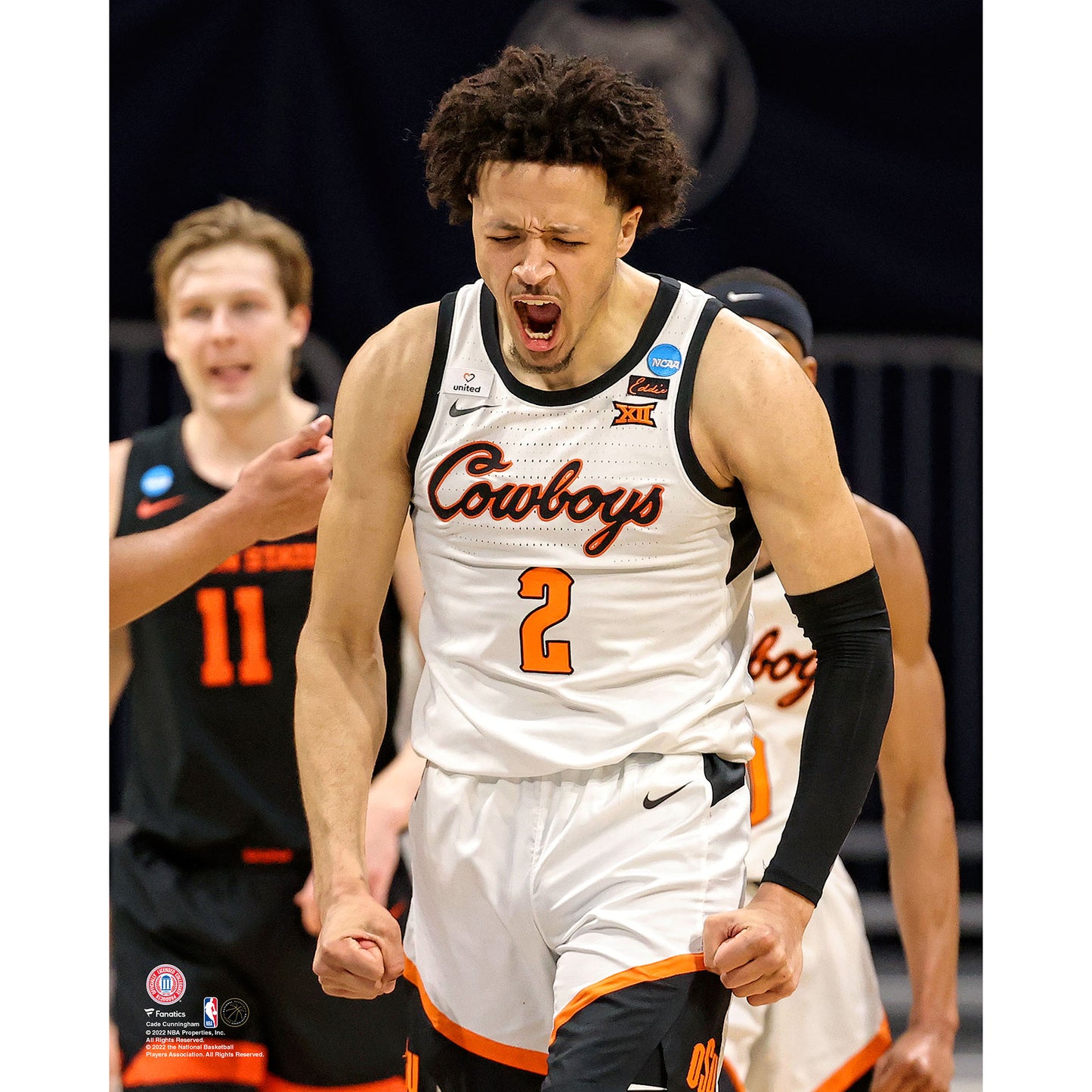 Cade Cunningham Oklahoma State Cowboys Unsigned Celebration Photograph