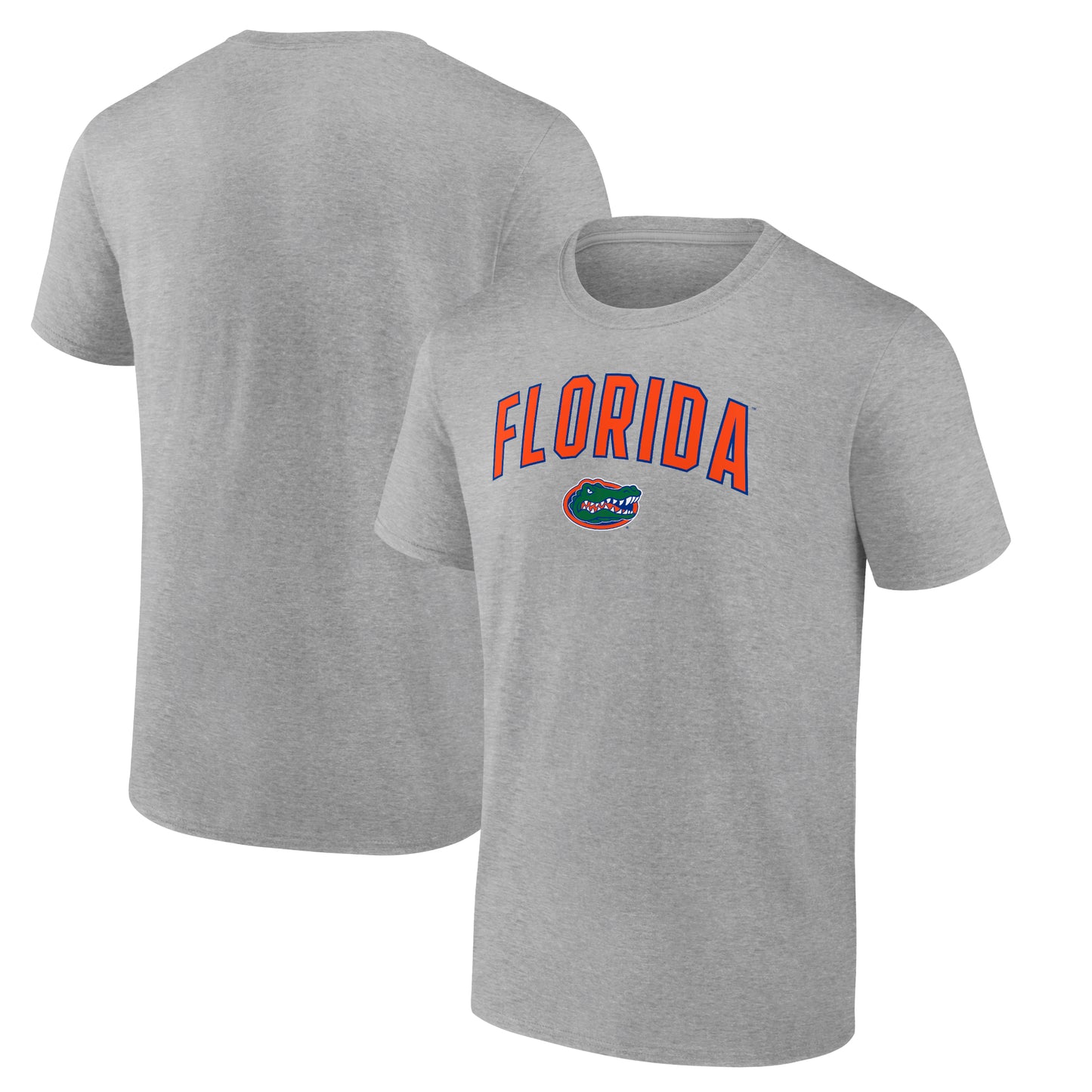 Men's Heathered Gray Florida Gators Tall Engage Arch T-Shirt