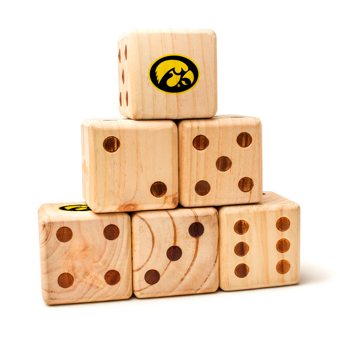 Iowa Hawkeyes Yard Dice