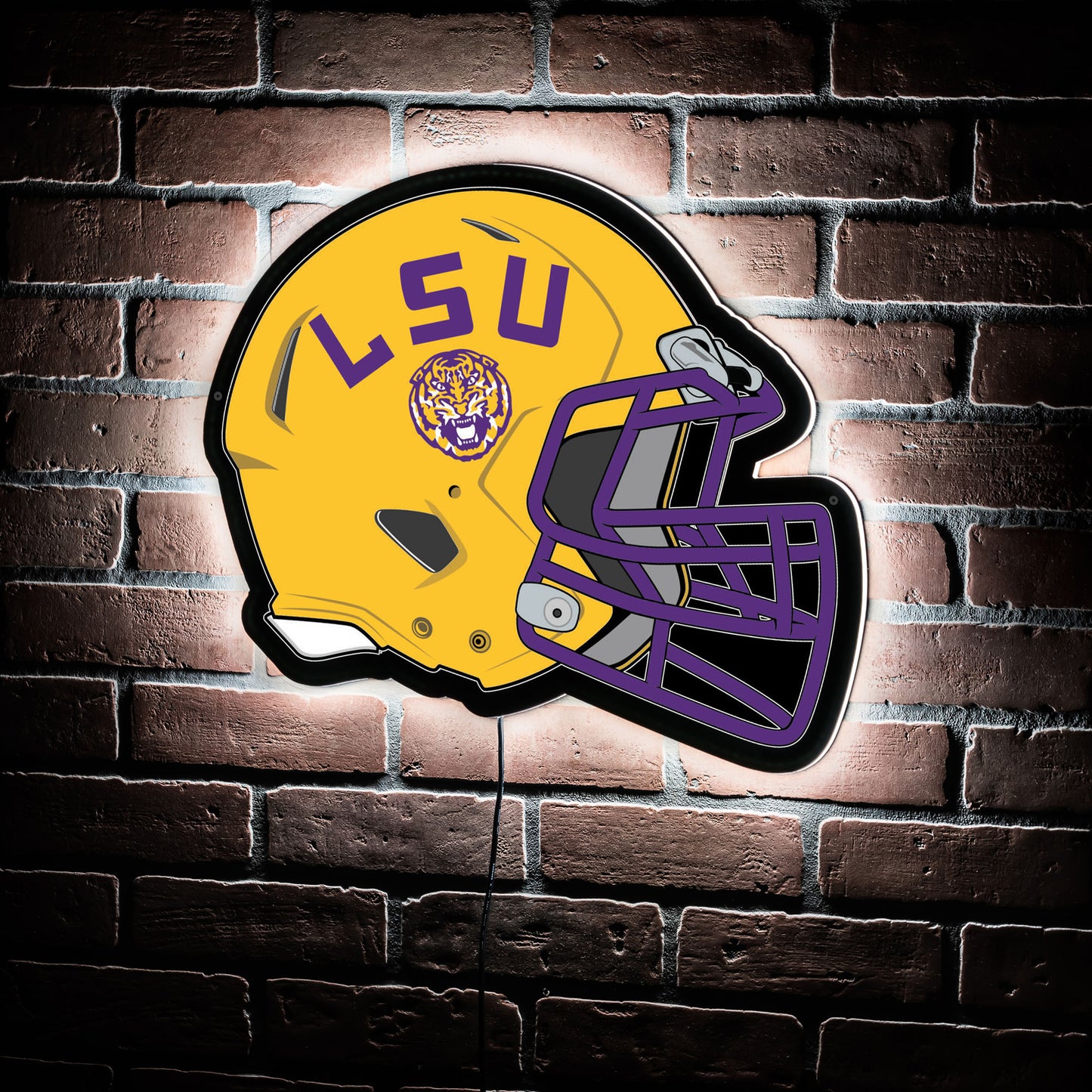 LSU Tigers LED Wall Helmet
