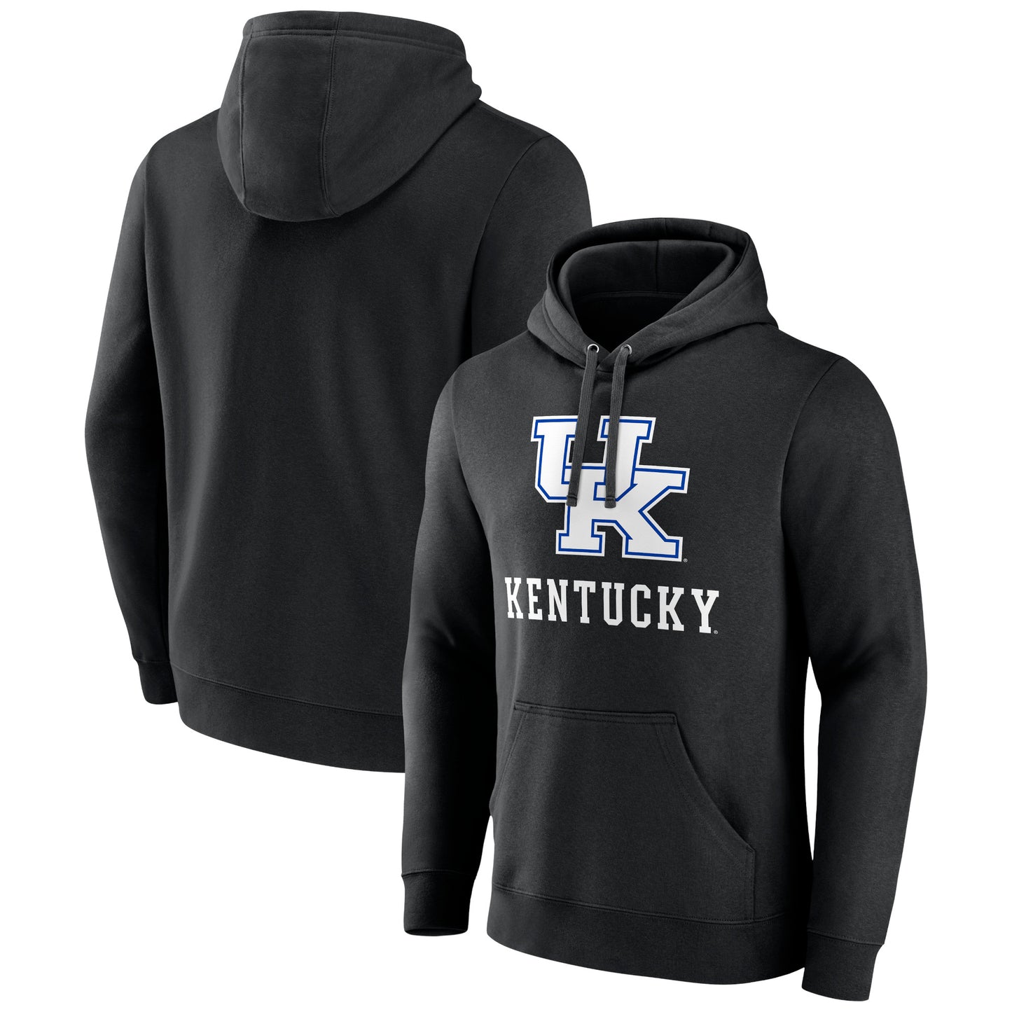 Men's Black Kentucky Wildcats Lockup Team Pullover Hoodie