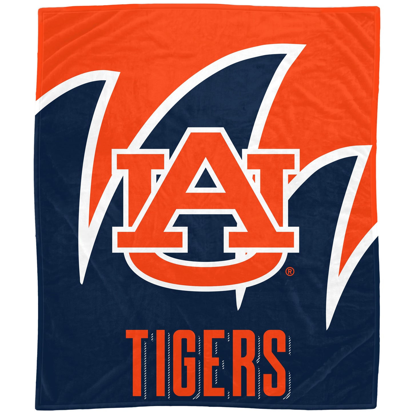 Auburn Tigers 60'' x 70'' Splash Coral Fleece Blanket