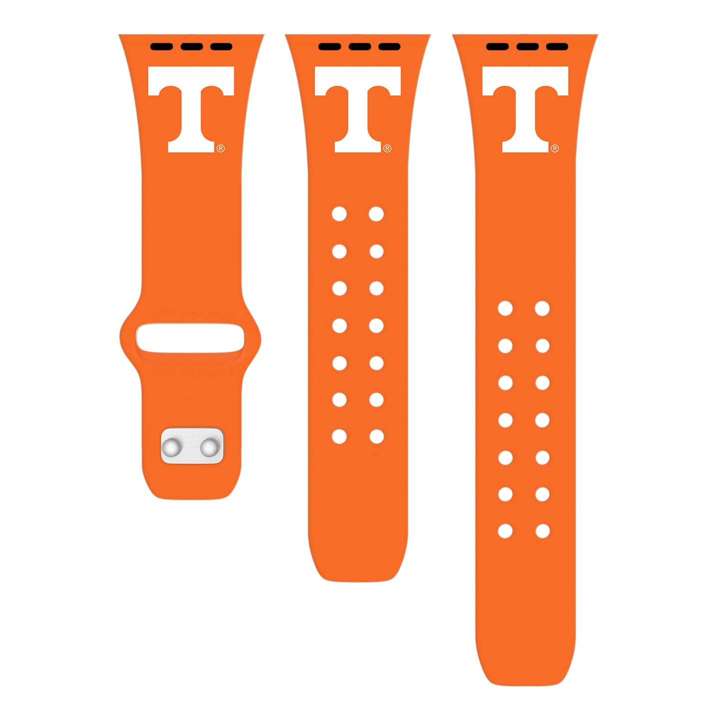 Tennessee Orange Tennessee Volunteers Logo Silicone Apple Watch Band