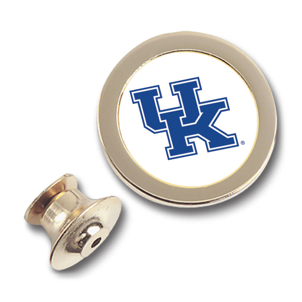 Gold Kentucky Wildcats Team Logo Lapel Pin