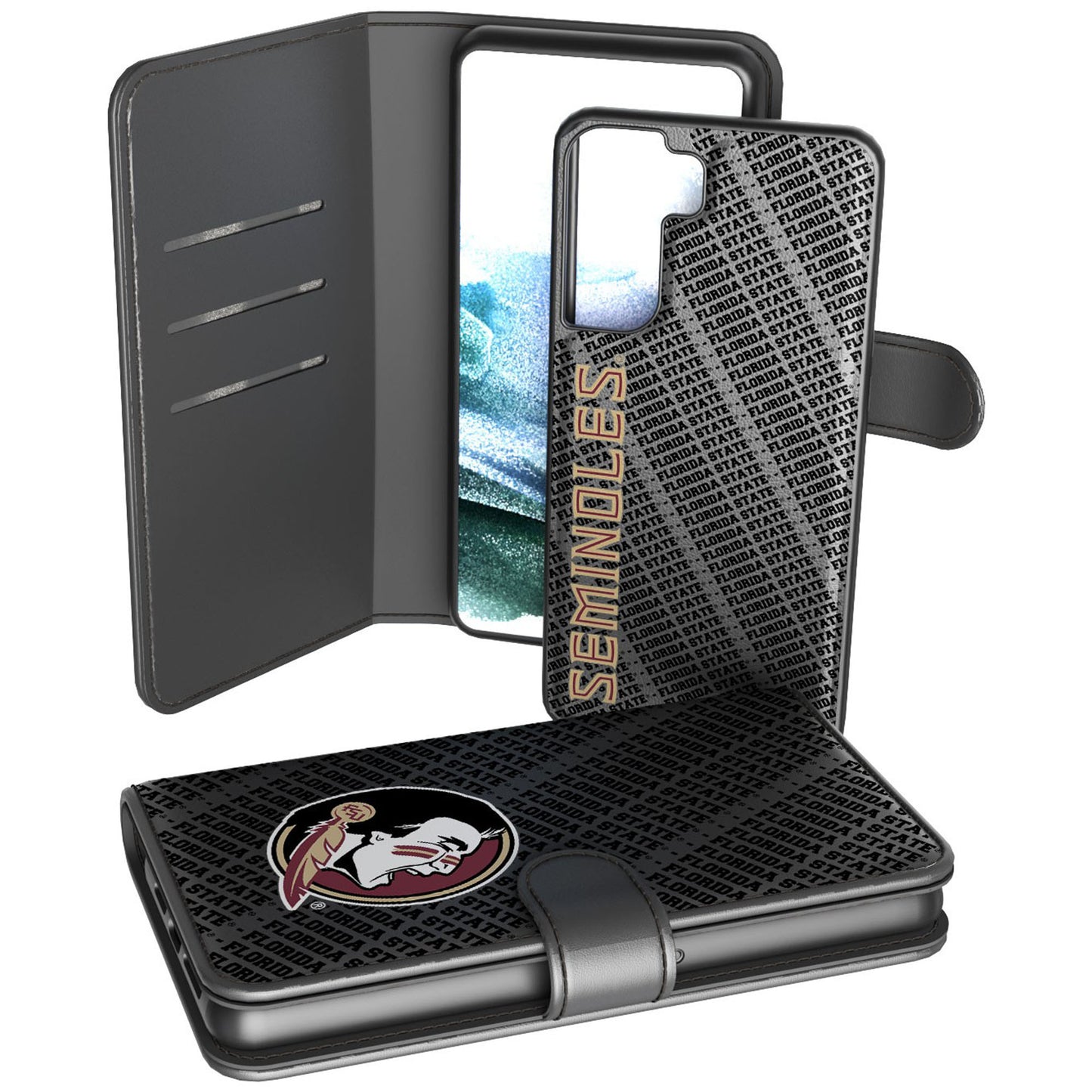 Florida State Seminoles Samsung Galaxy Mono Tilt Wallet Case