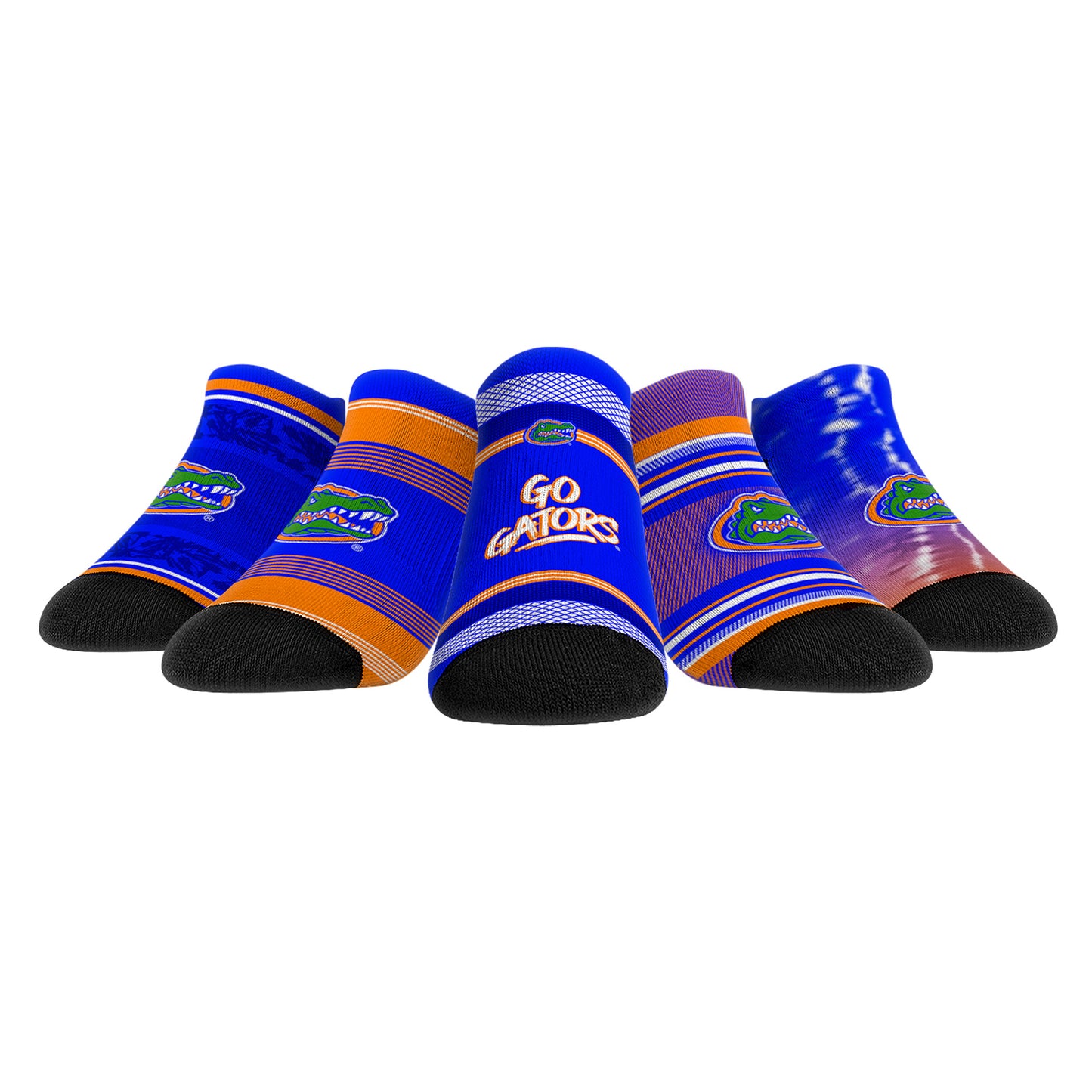 Youth Rock Em Socks Florida Gators Super Fan Five-Pack Low-Cut Socks Set