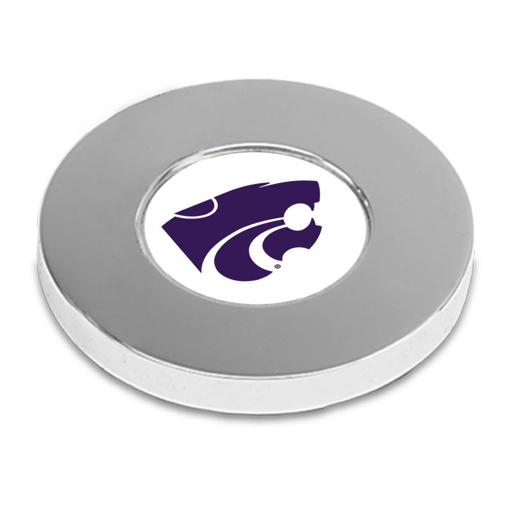 Silver Kansas State Wildcats Team Office Paperweight