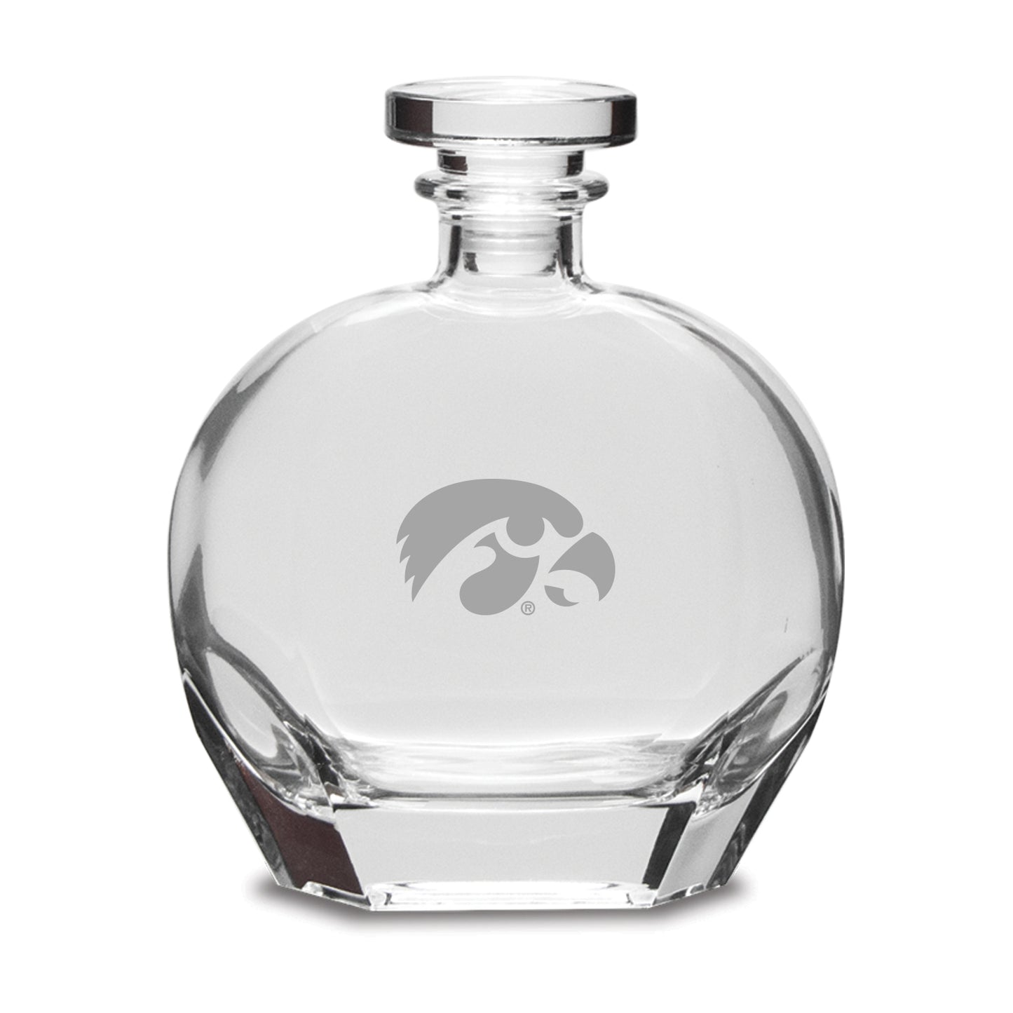 Iowa Hawkeyes Primary Team Logo 23oz. Puccini Decanter