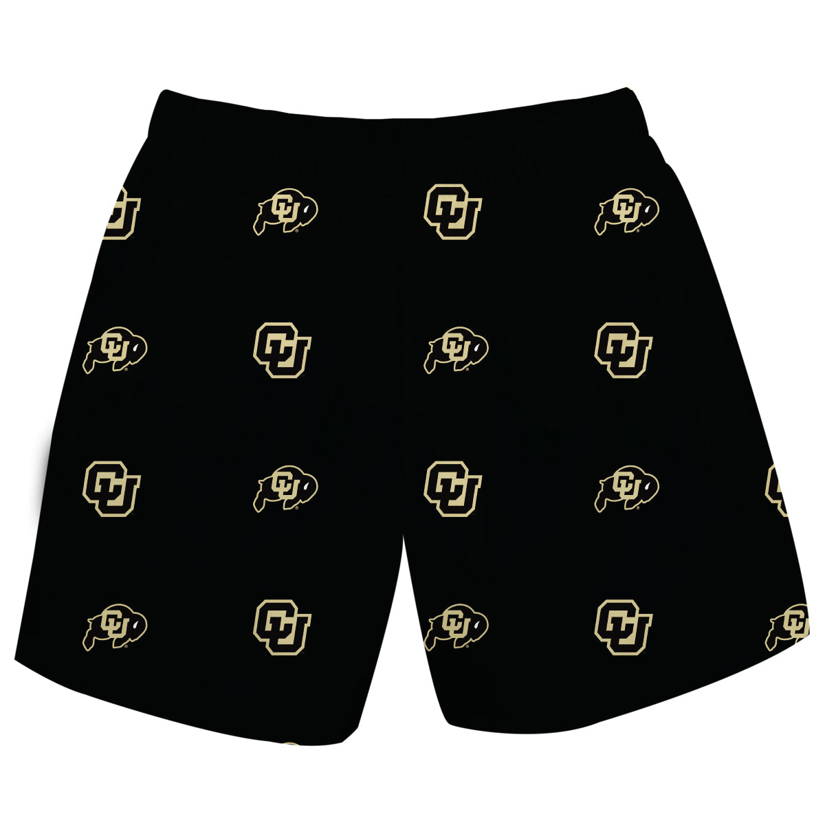 Youth Black Colorado Buffaloes Team Print Pull On Shorts