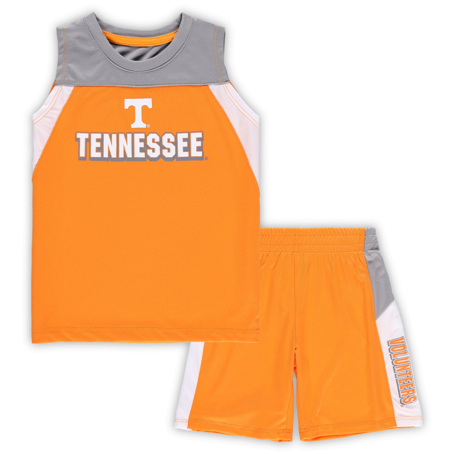 Toddler Colosseum Tennessee Orange Tennessee Volunteers Ozone Tank Top & Shorts Set