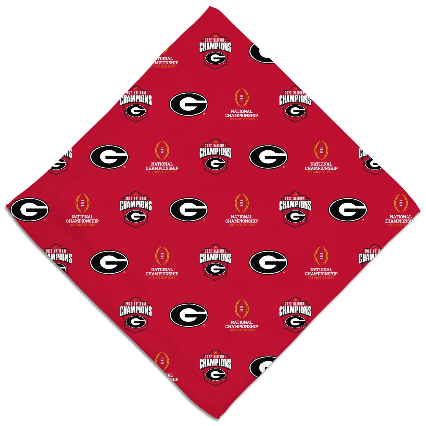 WinCraft Georgia Bulldogs College Football Playoff 2022 National Champions Pet Bandana