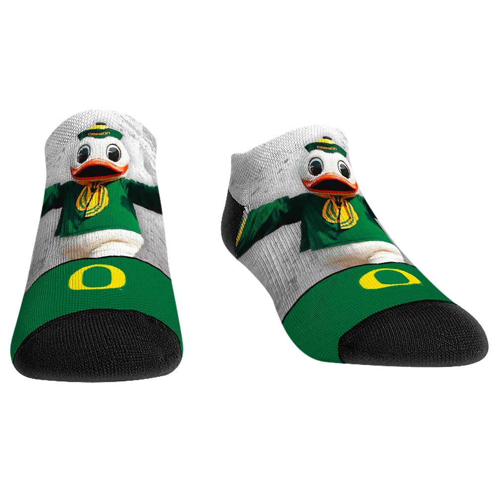Unisex Rock Em Socks Oregon Ducks Mascot Walkout Low Cut Socks