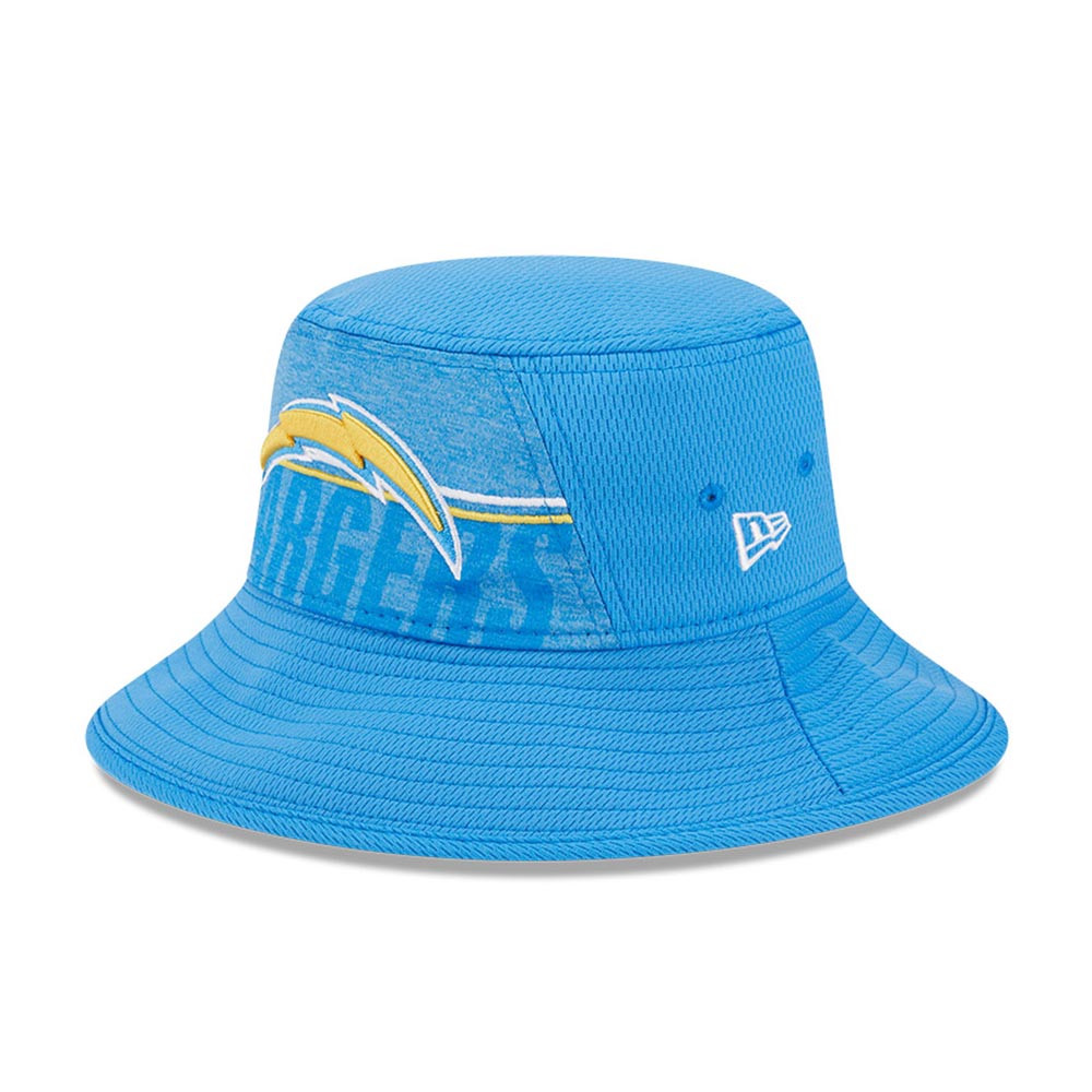 Men's New Era Blue Los Angeles Chargers 2023 NFL Training Camp Stretch Bucket Hat