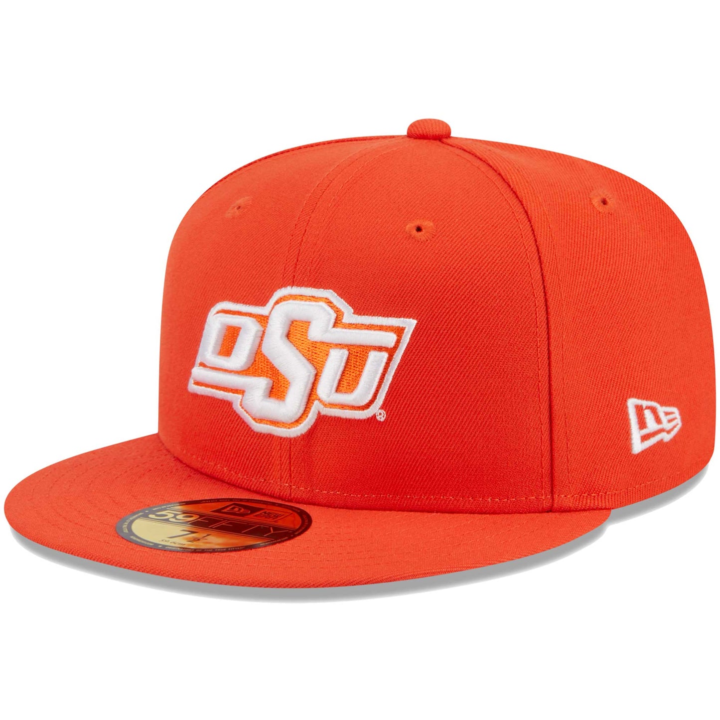 Men's New Era Orange Oklahoma State Cowboys Evergreen 59FIFTY Fitted Hat
