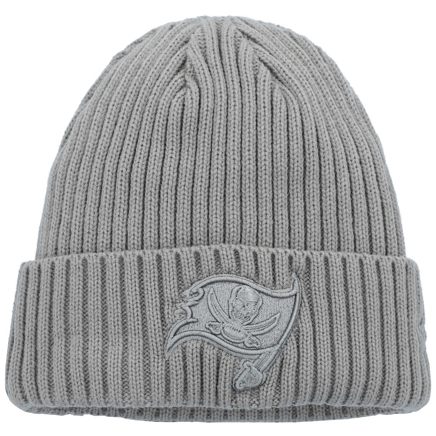 Youth New Era Gray Tampa Bay Buccaneers Color Pack Cuffed Knit Hat