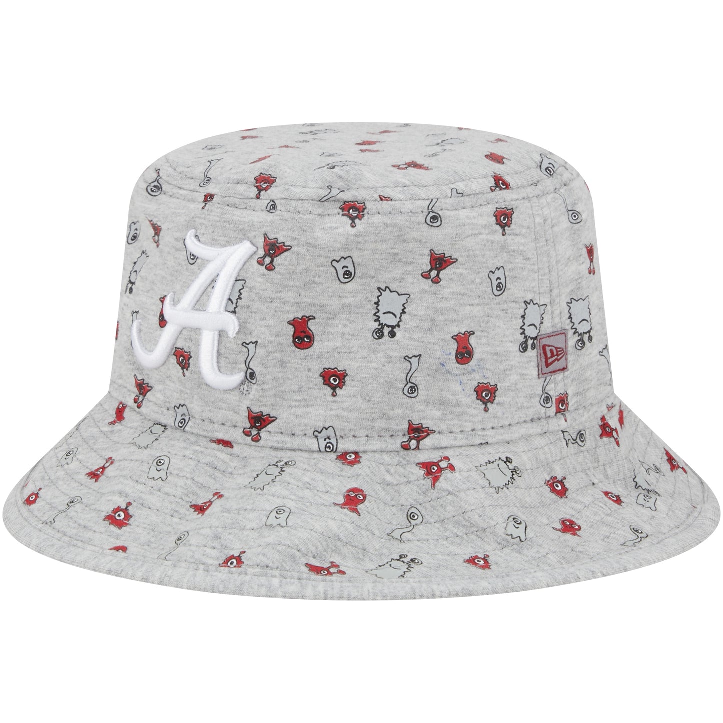 Toddler New Era Heather Gray Alabama Crimson Tide Critter Bucket Hat