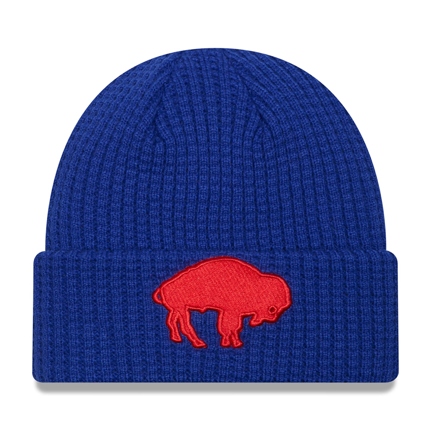 Men's New Era Royal Buffalo Bills Historic Prime Cuffed Knit Hat