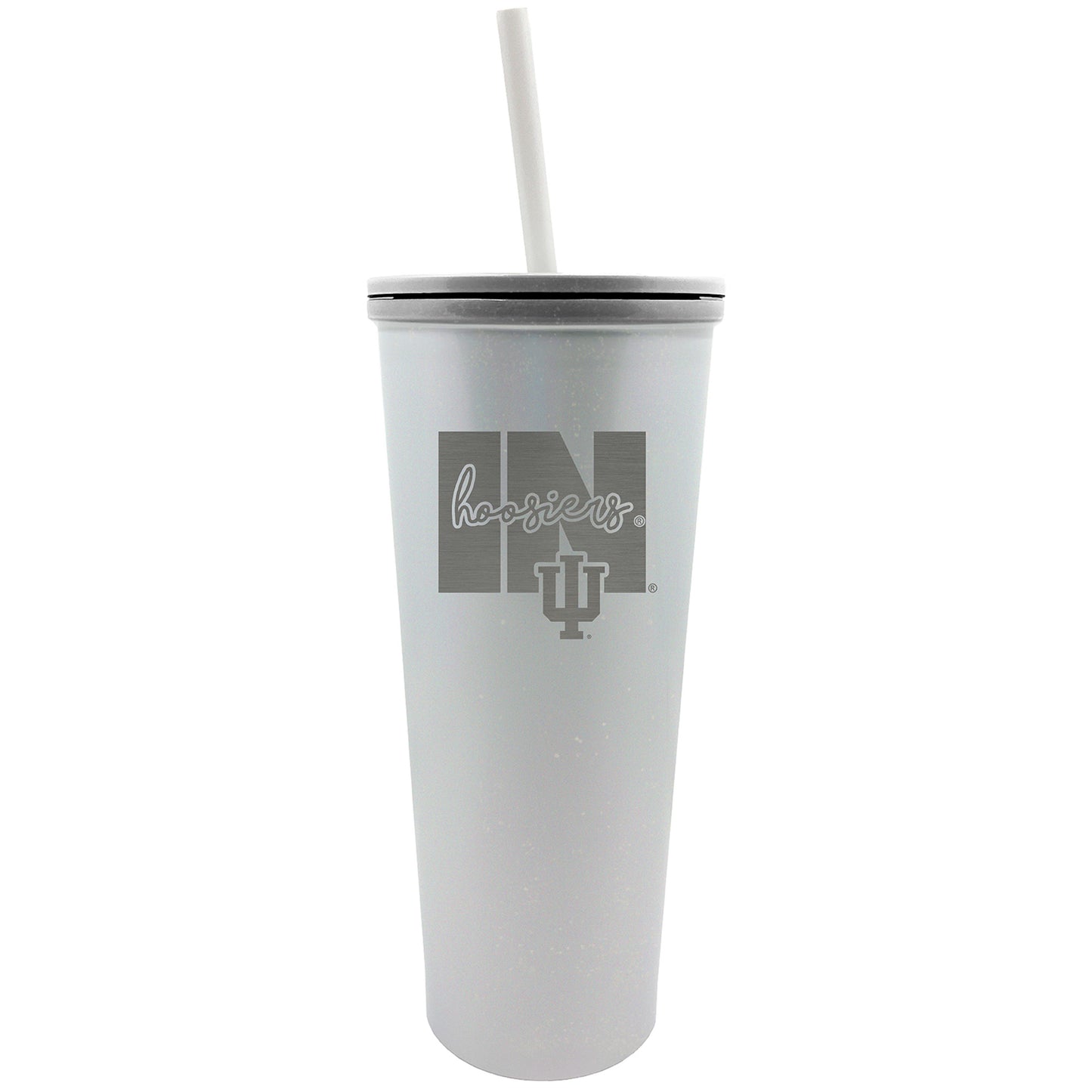 Indiana Hoosiers 24oz. Opal Skinny Tumbler