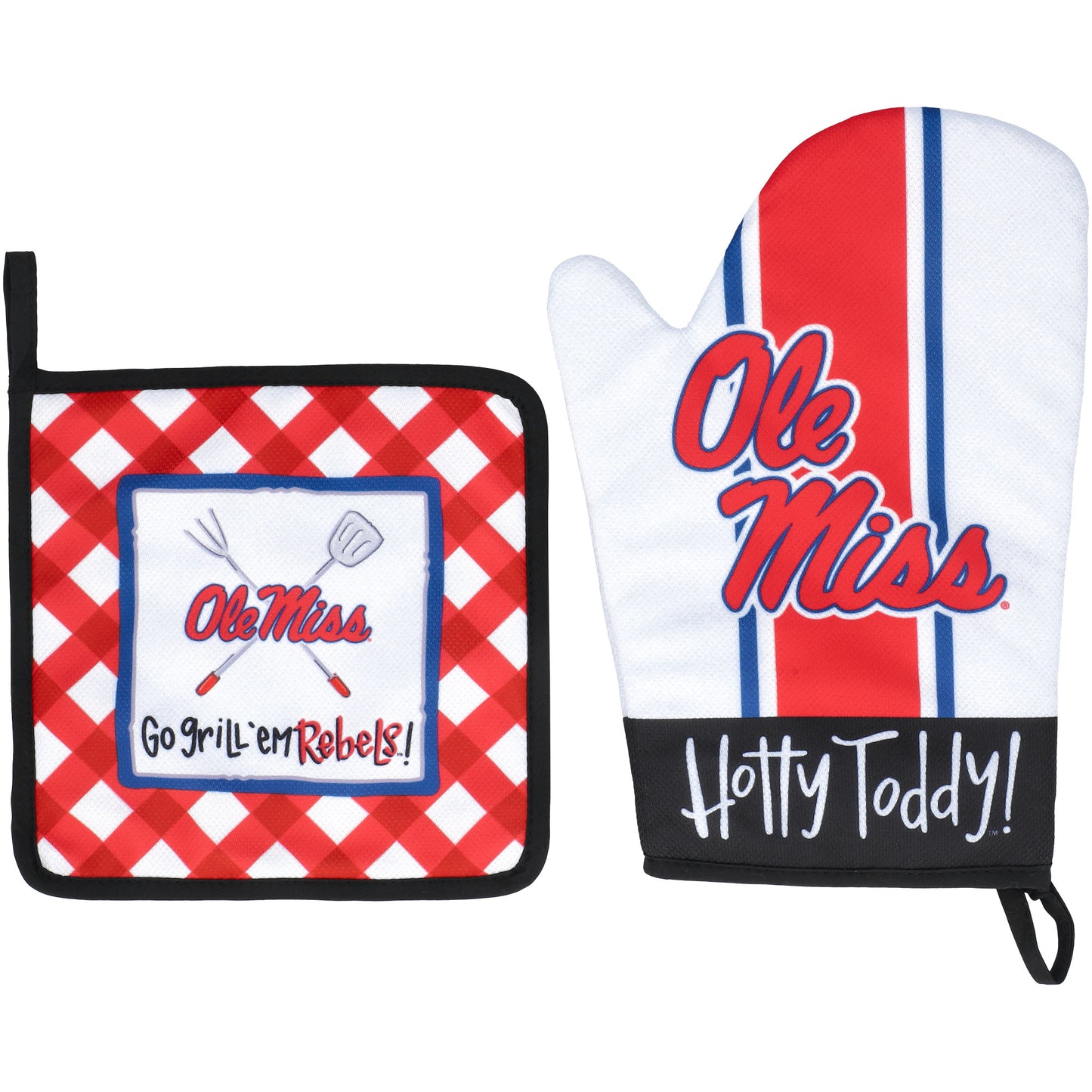 Ole Miss Rebels Pot Holder Set