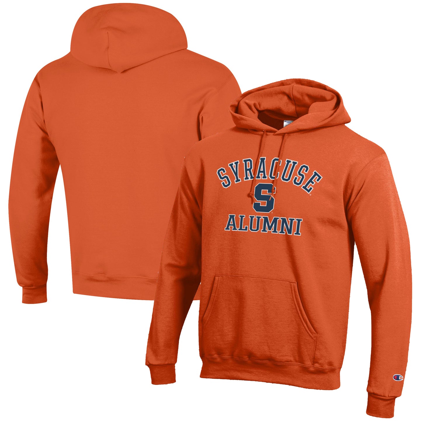 Men's Champion Orange Syracuse Orange Alumni Logo Pullover Hoodie