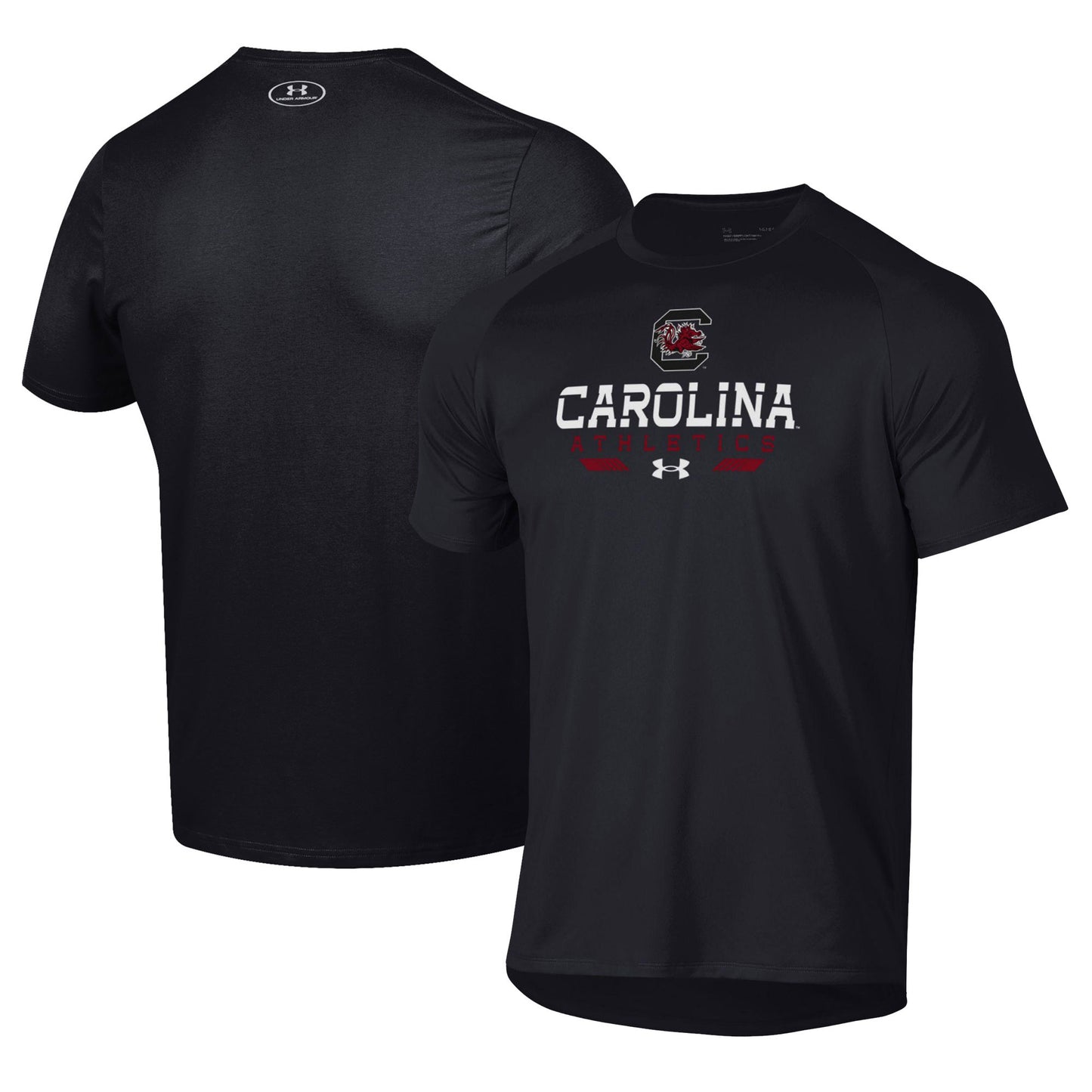 Men's Under Armour Black South Carolina Gamecocks Athletics Tech T-Shirt