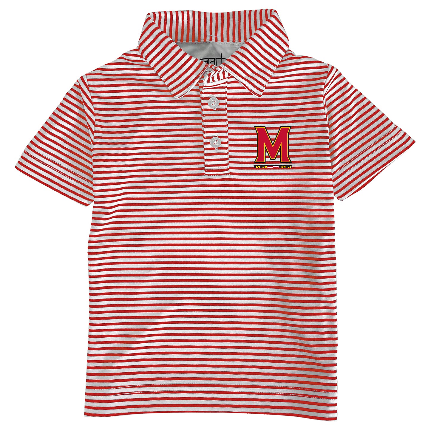 Toddler Garb Red Maryland Terrapins Carson Polo