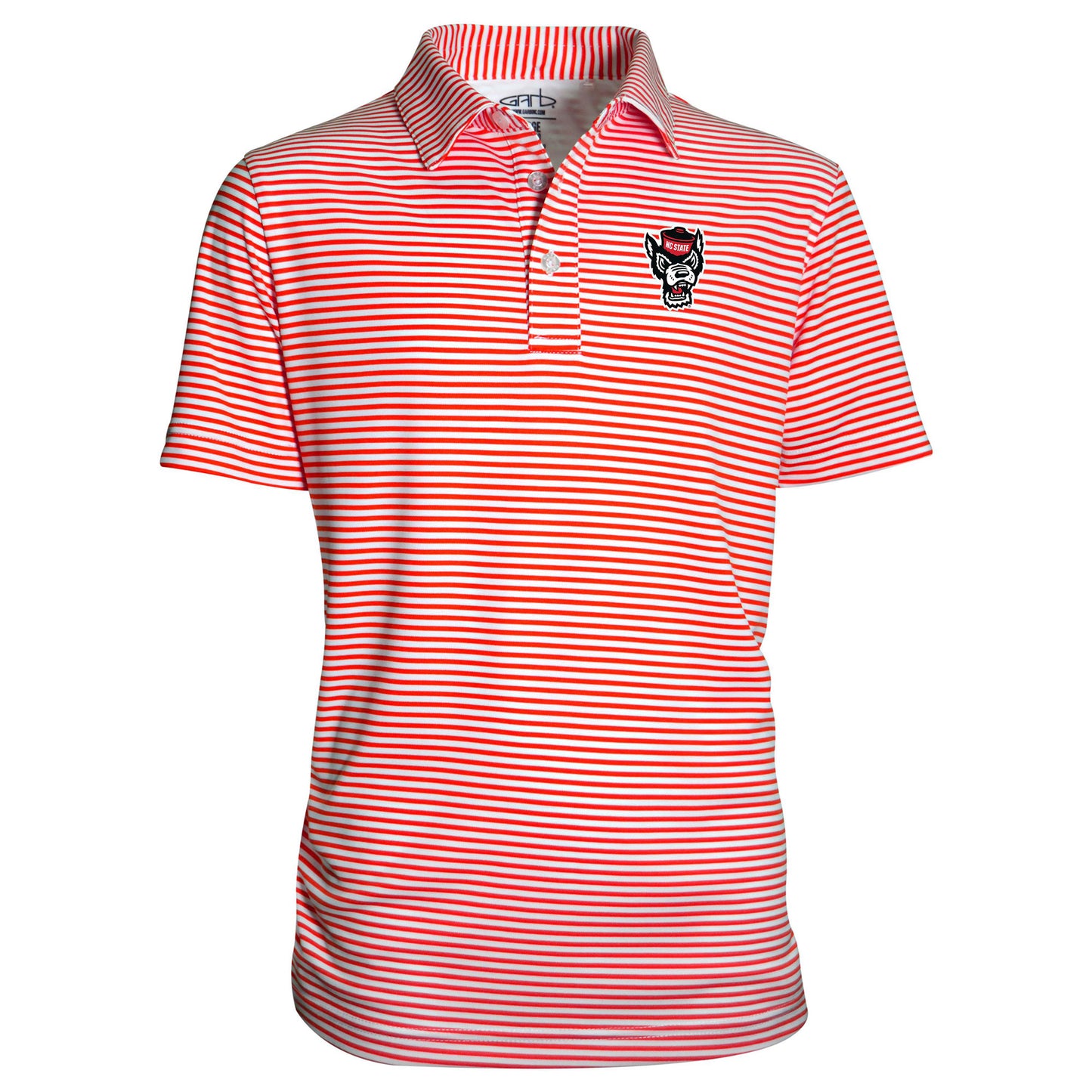 Youth Garb Red NC State Wolfpack Carson Polo