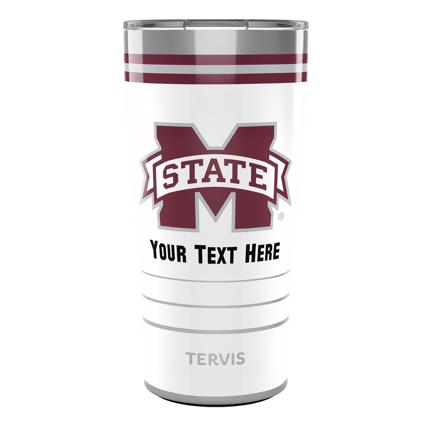 Tervis Mississippi State Bulldogs 20oz. Personalized Arctic Stainless Steel Tumbler