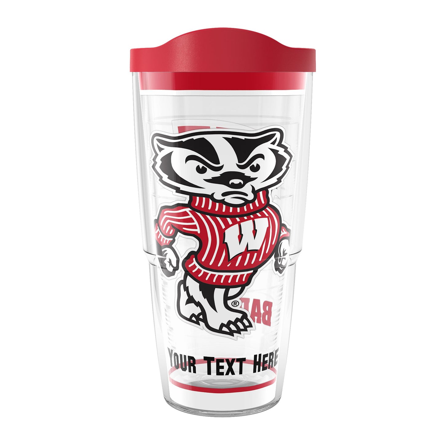 Tervis Wisconsin Badgers 24oz. Personalized Tradition Fan Classic Tumbler