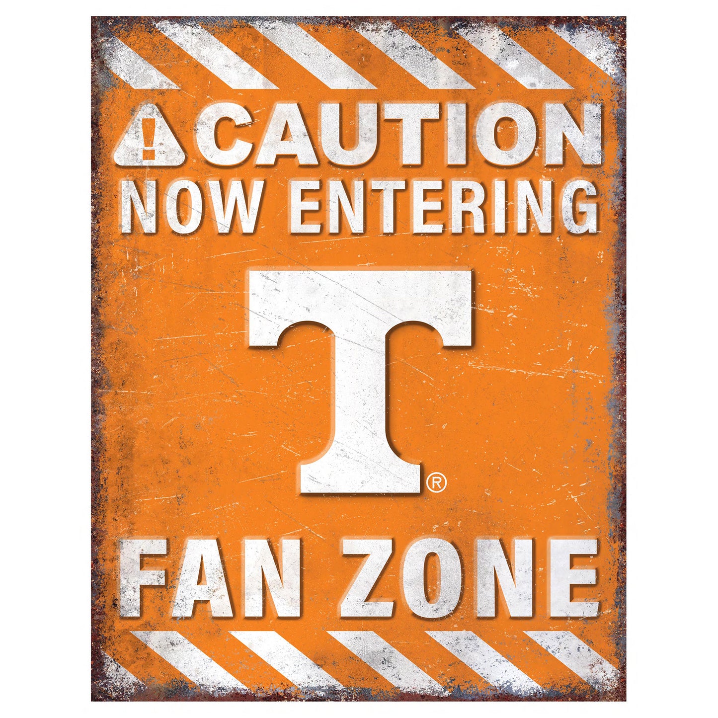Tennessee Volunteers 13" x 20" Fan Zone Metal Sign