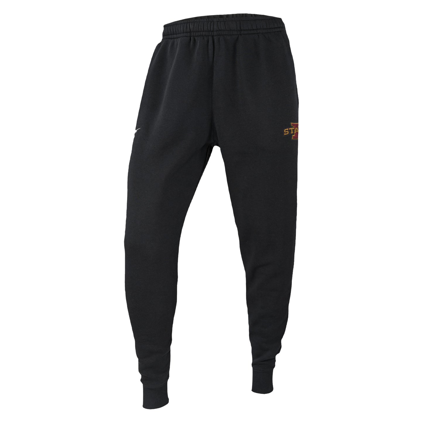 Men's Black Iowa State Cyclones Changeover Club Fleece Jogger Pants