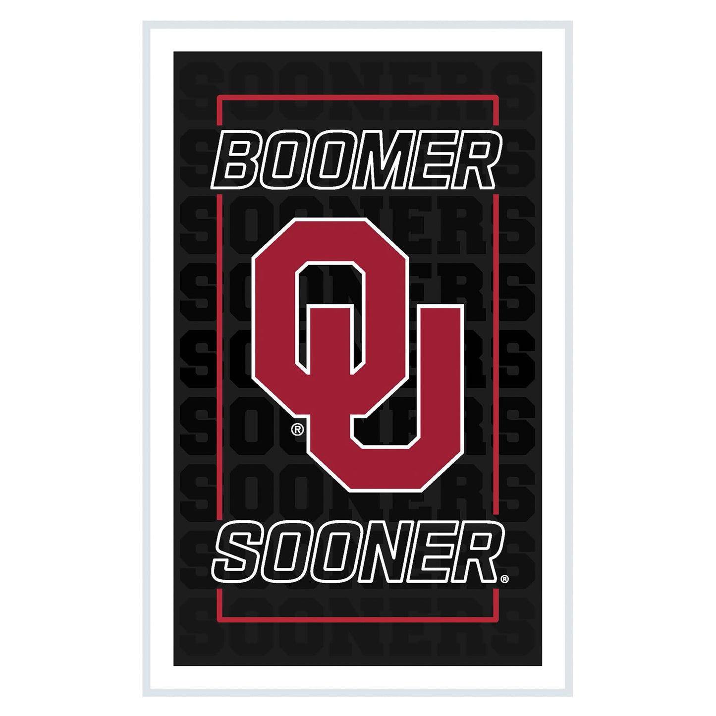 Oklahoma Sooners 14" x 22" Neolite LED Rectangle Wall Sign