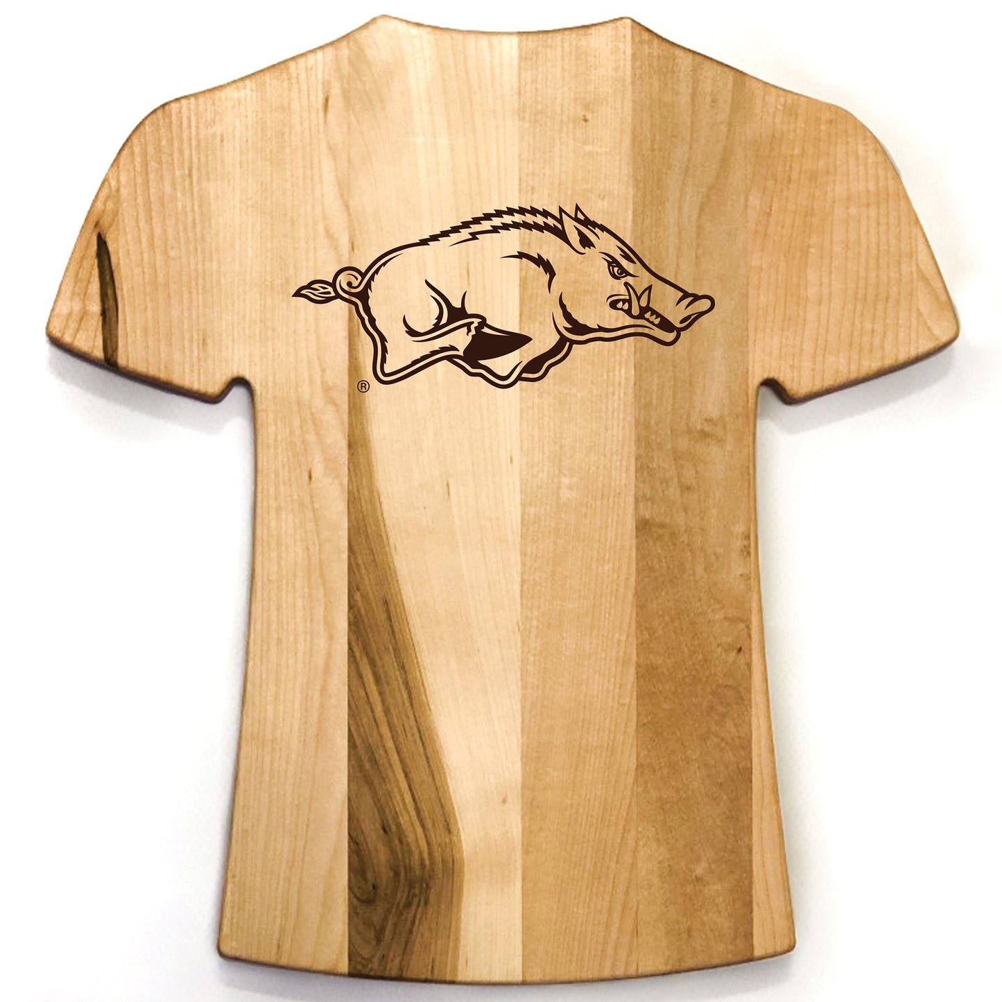 Baseball BBQ Arkansas Razorbacks Jersey Style Cutting Board