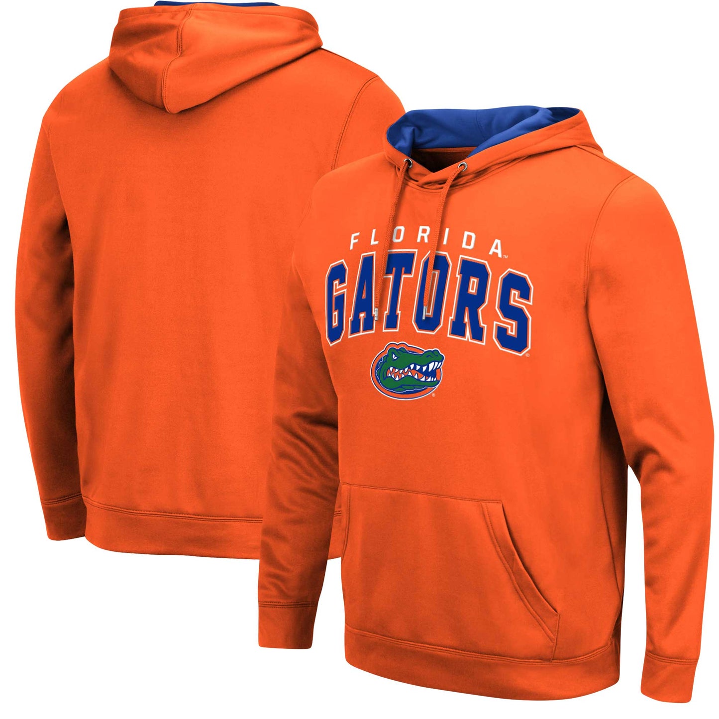 Men's Colosseum Orange Florida Gators Resistance Pullover Hoodie