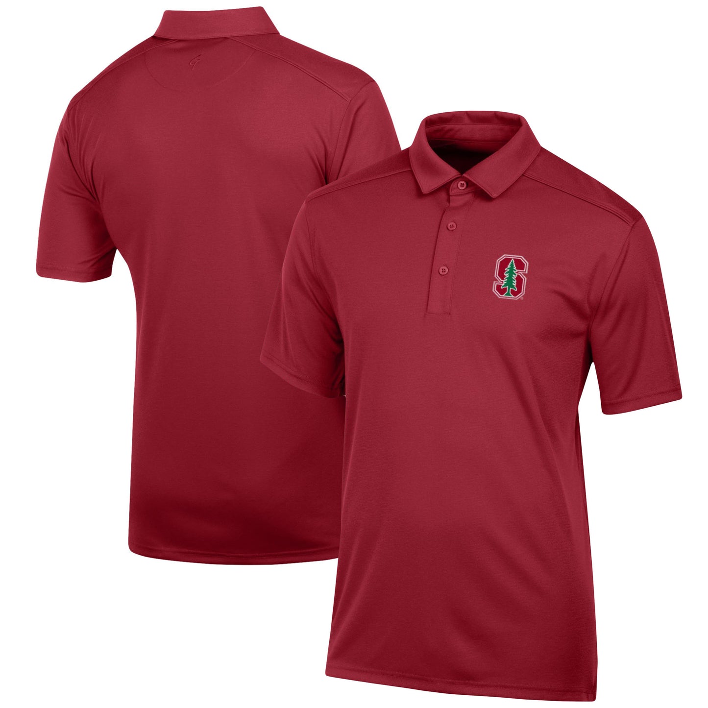 Men's Cardinal Stanford Cardinal Classic Jacquard Polo