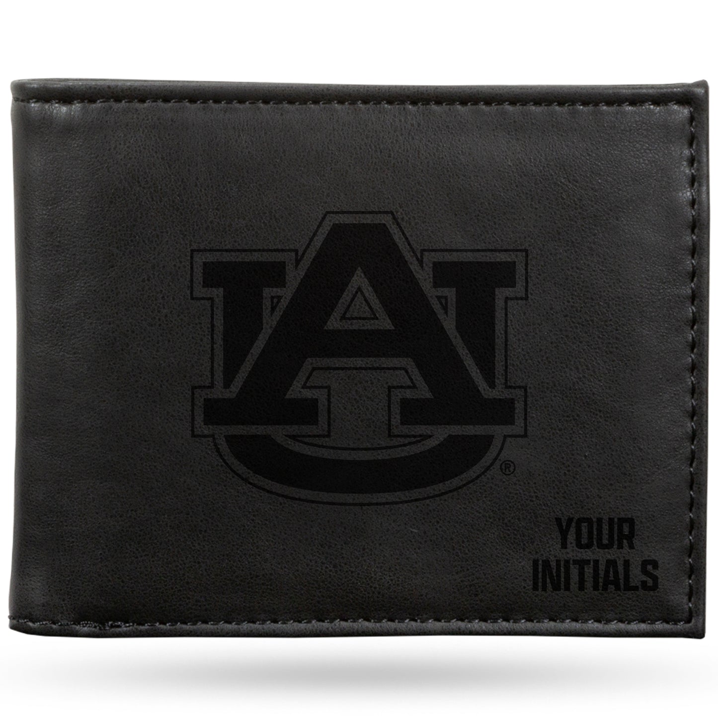 Black Auburn Tigers Personalized Billfold Wallet
