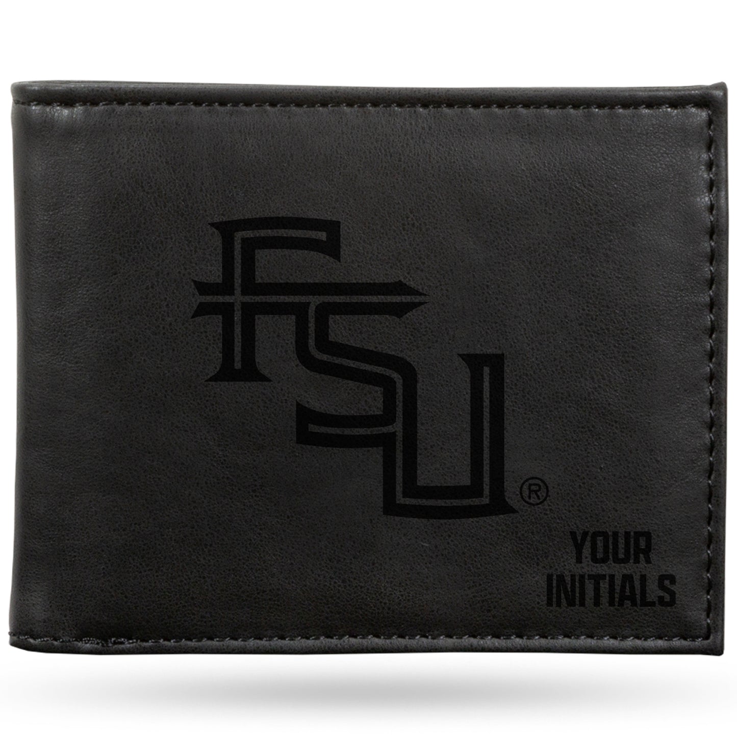 Black Florida State Seminoles Personalized Billfold Wallet