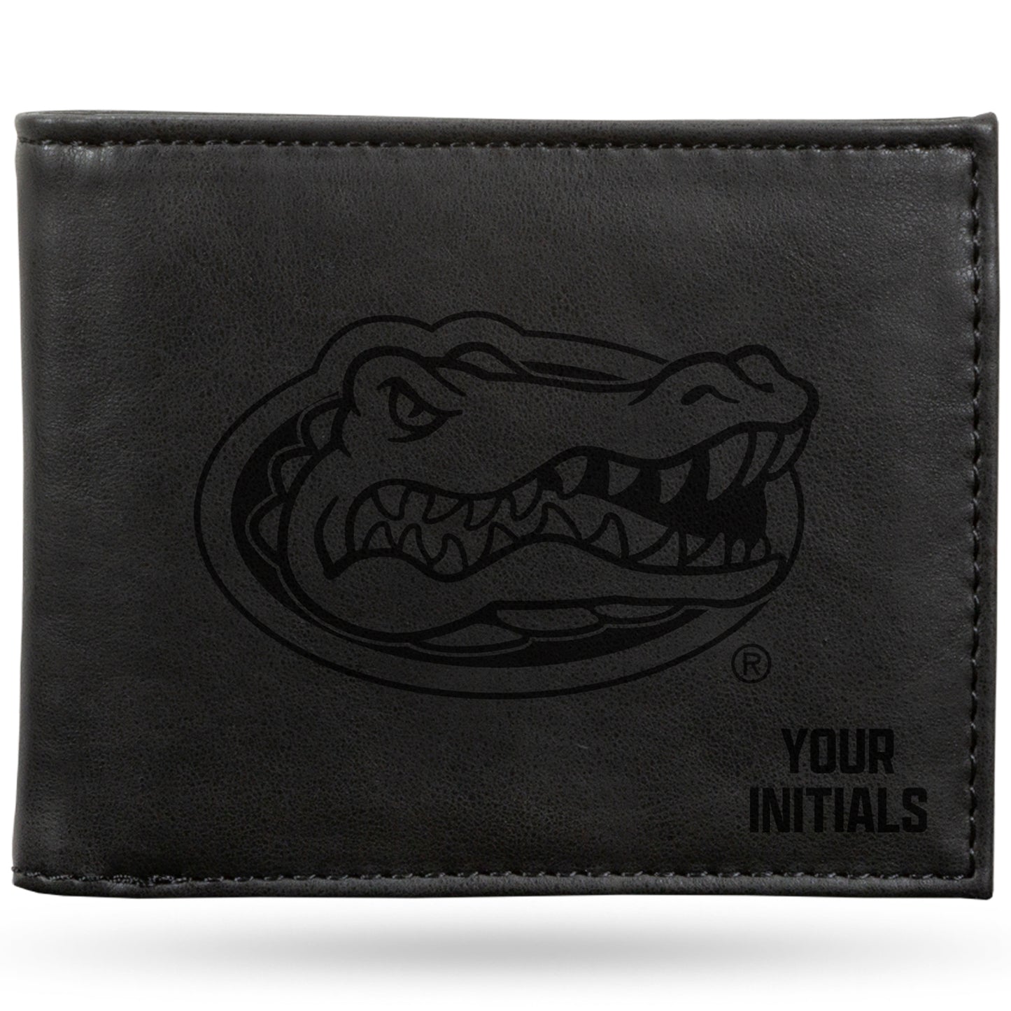 Black Florida Gators Personalized Billfold Wallet