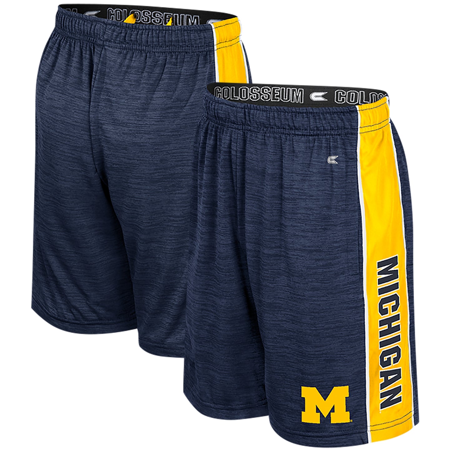 Youth Colosseum Navy Michigan Wolverines Creative Control Shorts