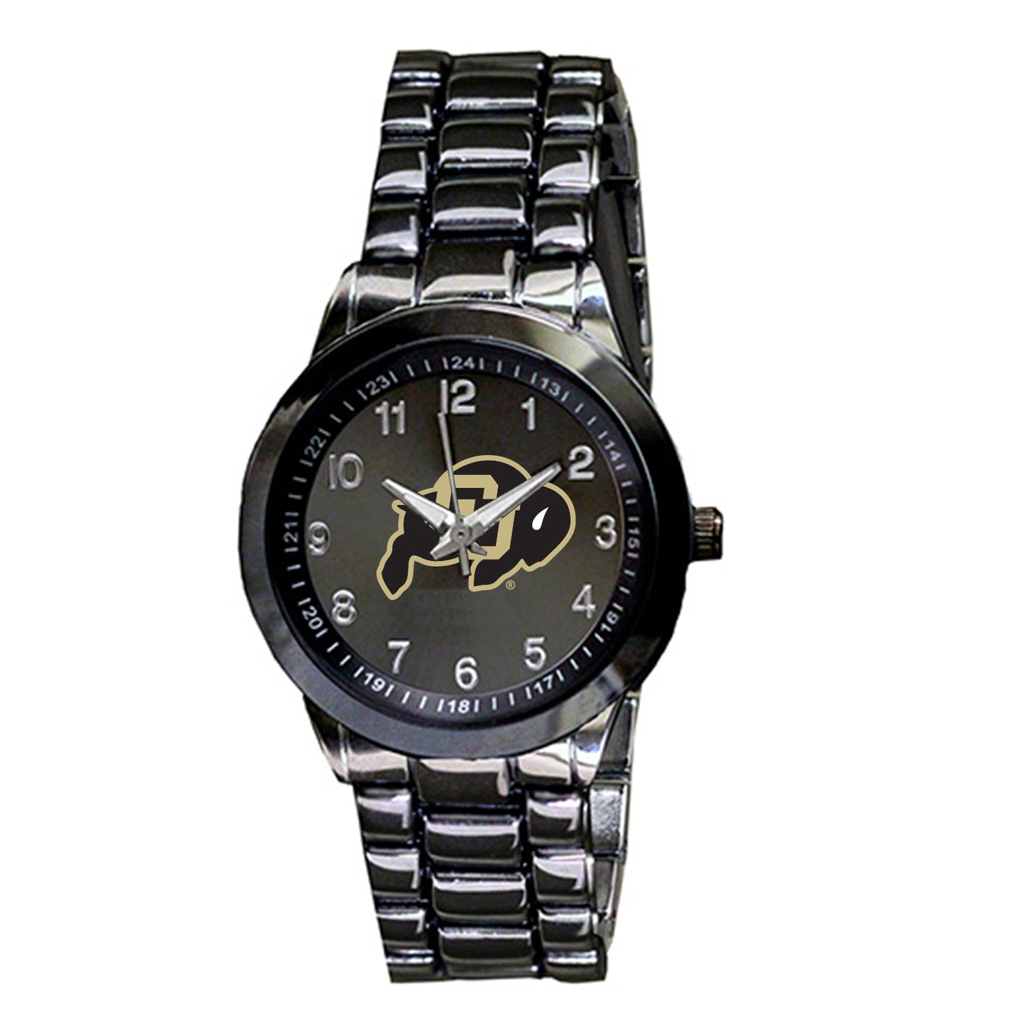 Women's Gunmetal Colorado Buffaloes Integris Stainless Steel Watch