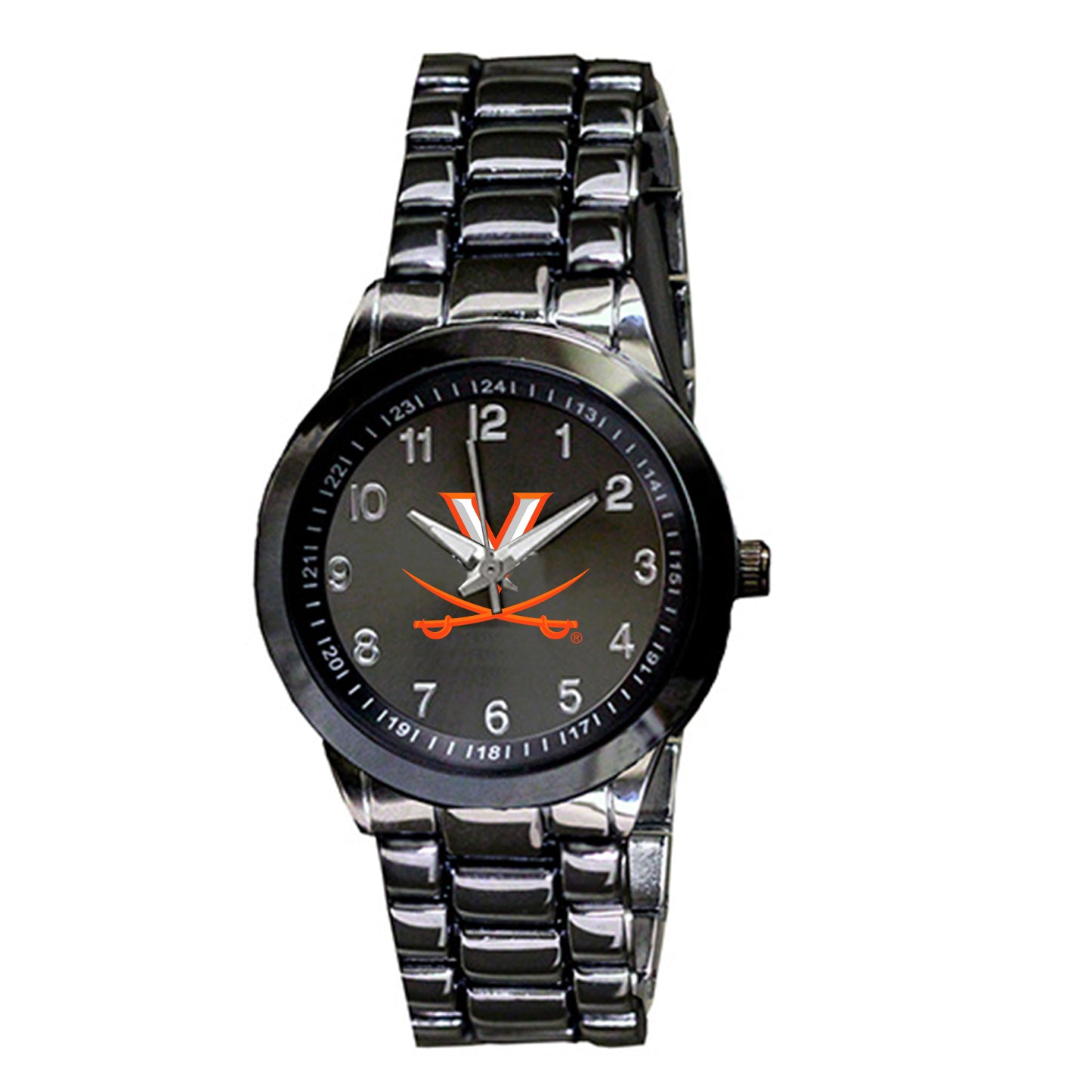 Women's Gunmetal Virginia Cavaliers Integris Stainless Steel Watch