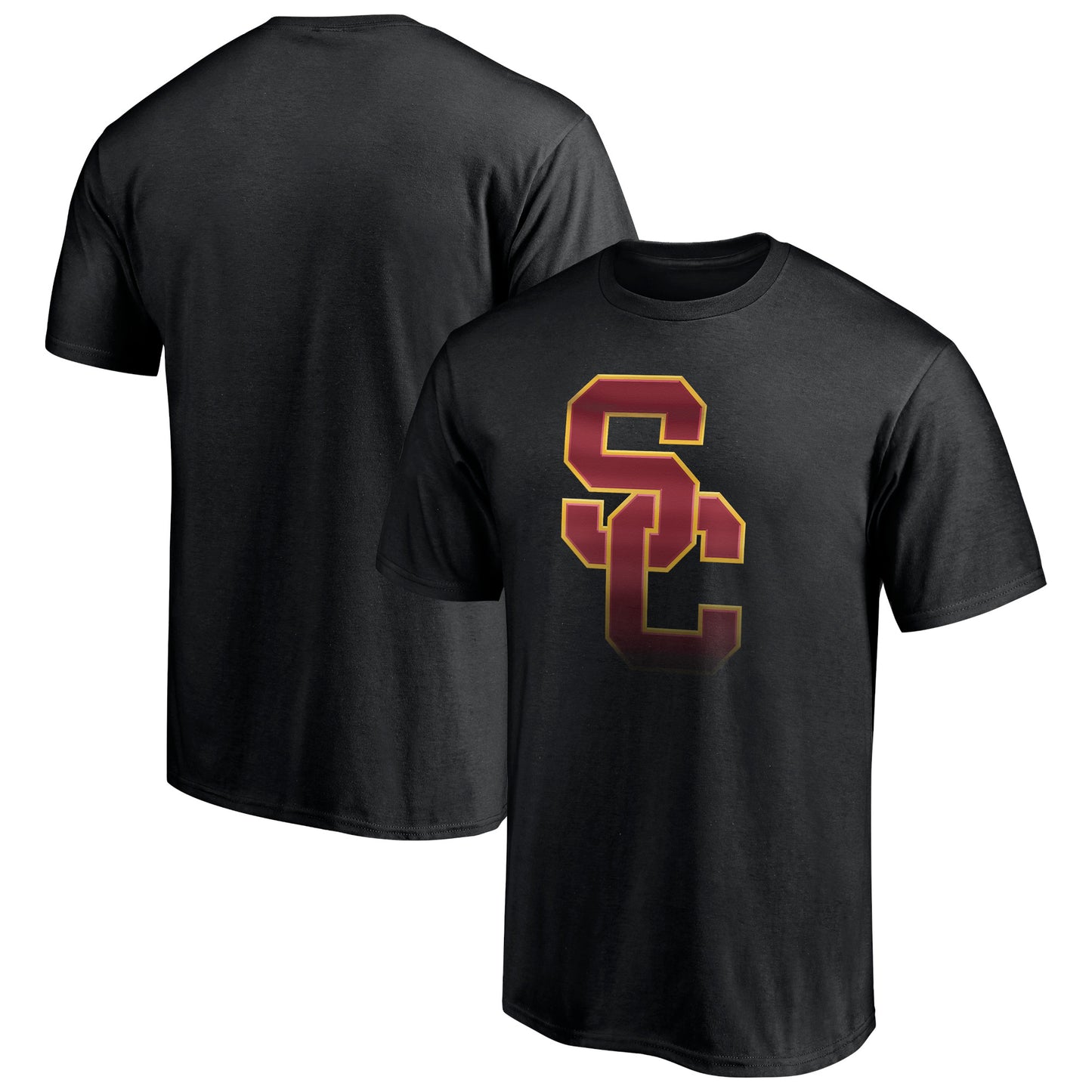 Men's Black USC Trojans Midnight Mascot T-Shirt