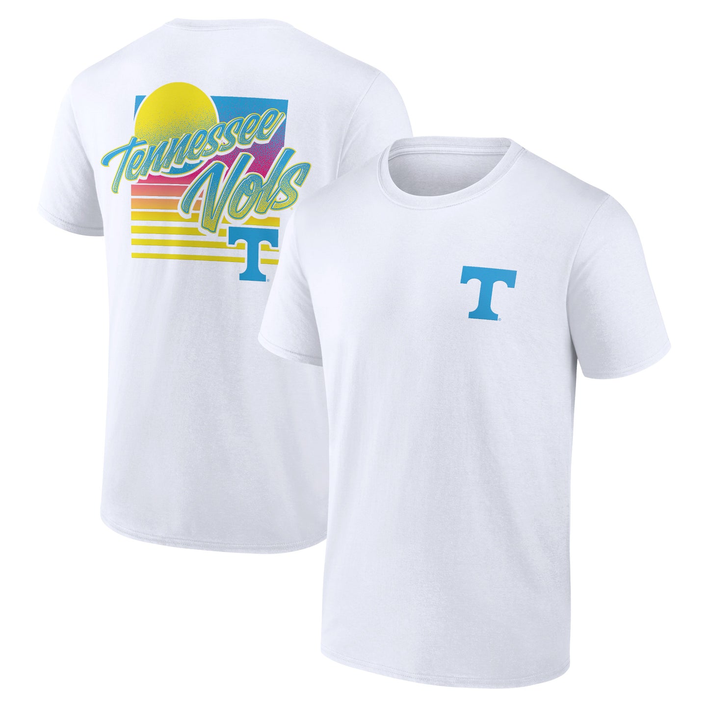 Men's White Tennessee Volunteers High Hurdles T-Shirt