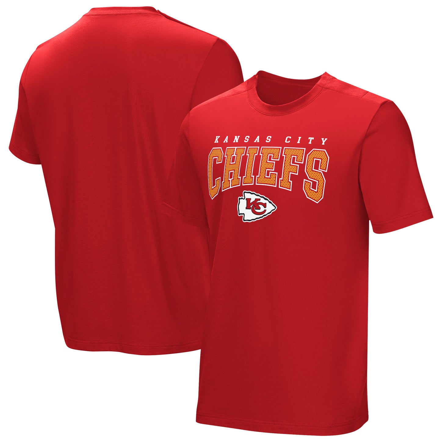 Men's Red Kansas City Chiefs Home Team Adaptive T-Shirt