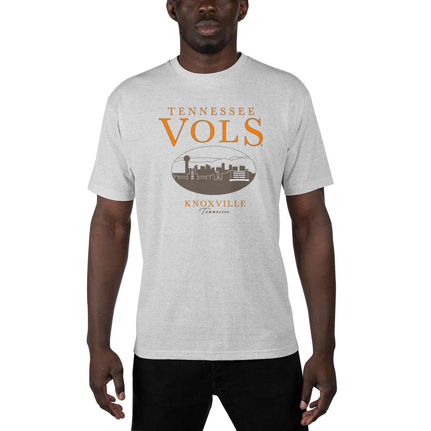 Men's Uscape Apparel Gray Tennessee Volunteers Sustainable Renew T-Shirt